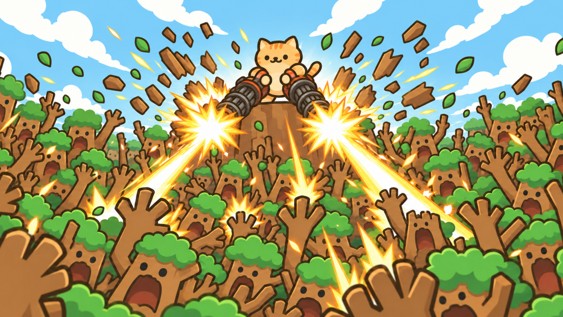 枪手猫咪：放置射击RPG（MOD菜单）封面1