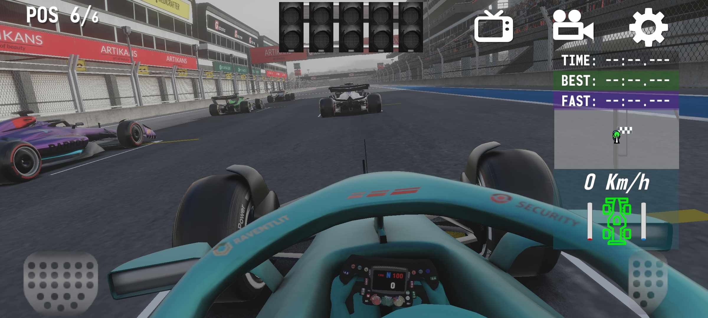 F1方程式赛车